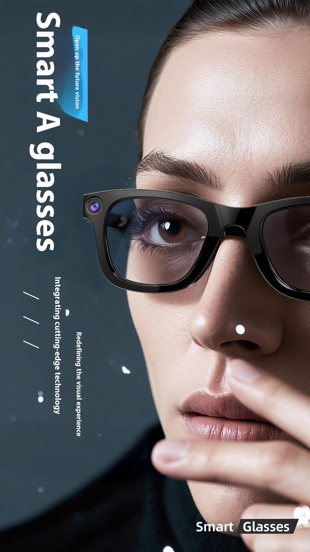AI Camera Smart Glasses
